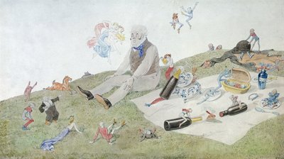 An Enchanted Picnic, 1882 by Charles Altamont Doyle